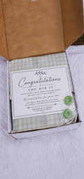 Congratulations Hearth & Home by Crookston Candles Gift Box
