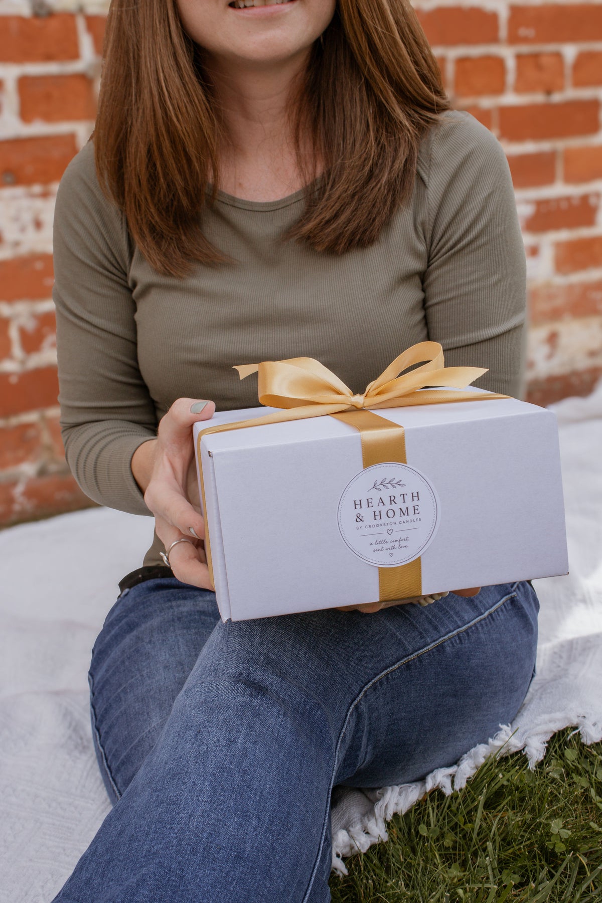 Grief & Sympathy Hearth & Home by Crookston Candles Encouragement Box