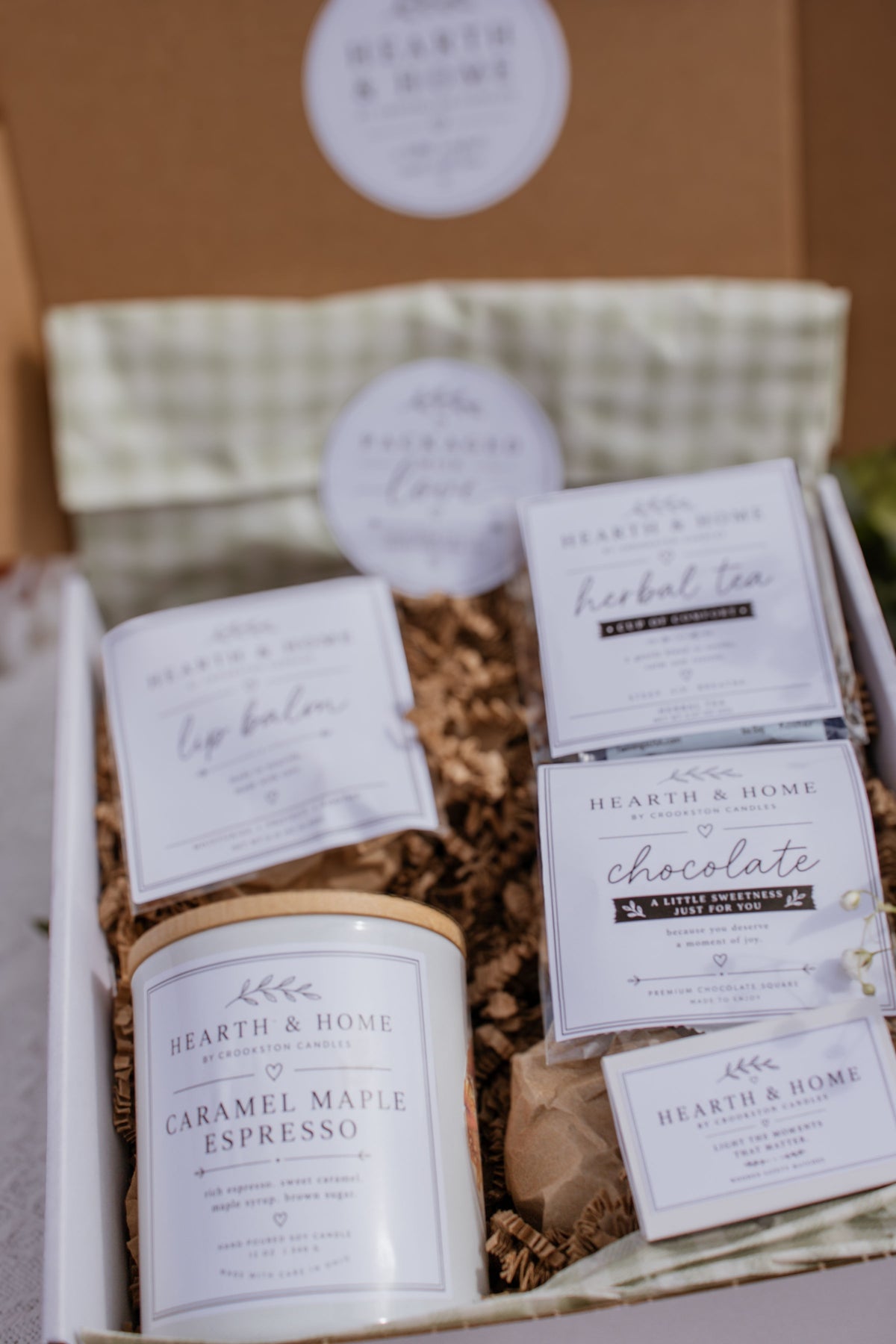 Grief & Sympathy Hearth & Home by Crookston Candles Encouragement Box
