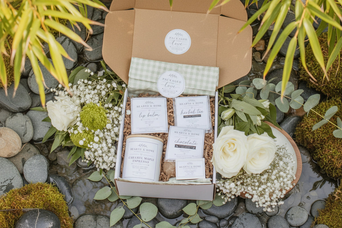 New Beginning Gift Hearth & Home by Crookston Candles Encouragement Box